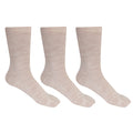 Women's Woolen Thumb Crew Socks In Skin